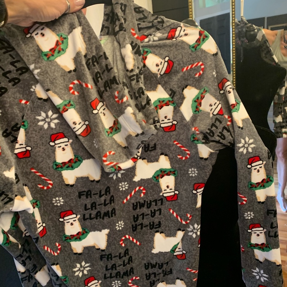 Christmas fleece.